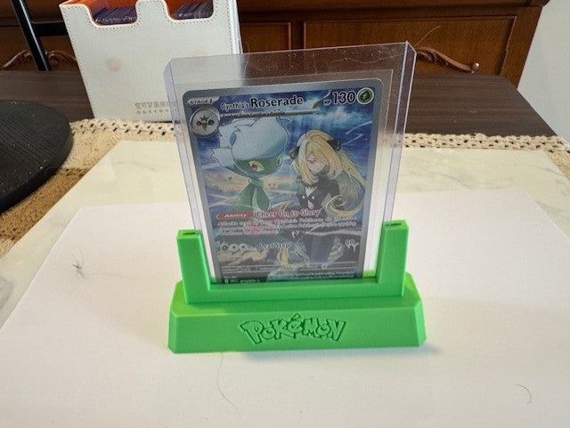 Pokemom Top Loader Stand - Green