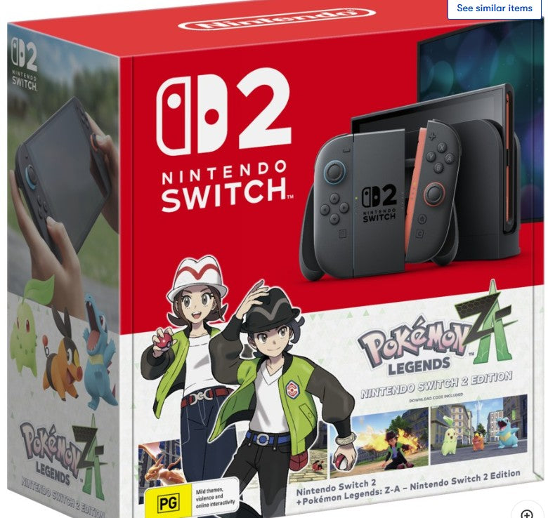Duck Race Nintendo Switch 2 with Pokemon Legends ZA