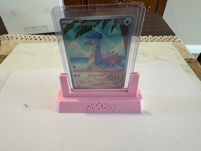 Pokemom Top Loader Stand - Pink