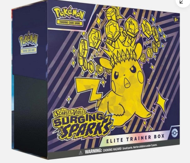 Scarlet and Violet Surging Sparks Elite Trainer Box