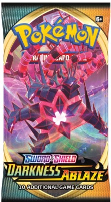 Sword and Shield Darkness Ablaze Booster pack