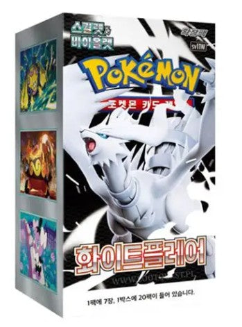 Korean - Pokemon White Flare sealed box 30 packs