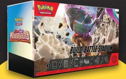 POKÉMON TCG Scarlet and Violet Paldea Evolved Build & Battle Stadium
