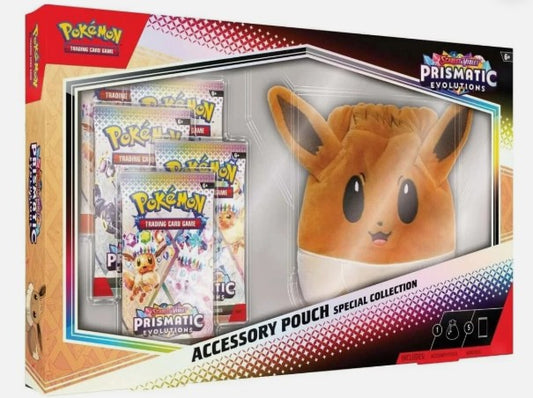 Scarlet & Violet -Prismatic Evolutions - Accessory Pouch Collection